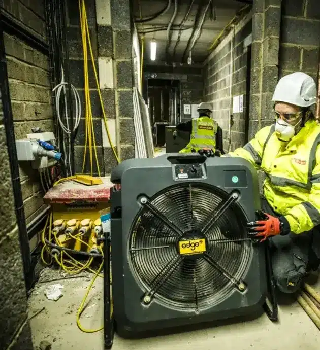 Expert Industrial Moisture Extraction to Stop Decay